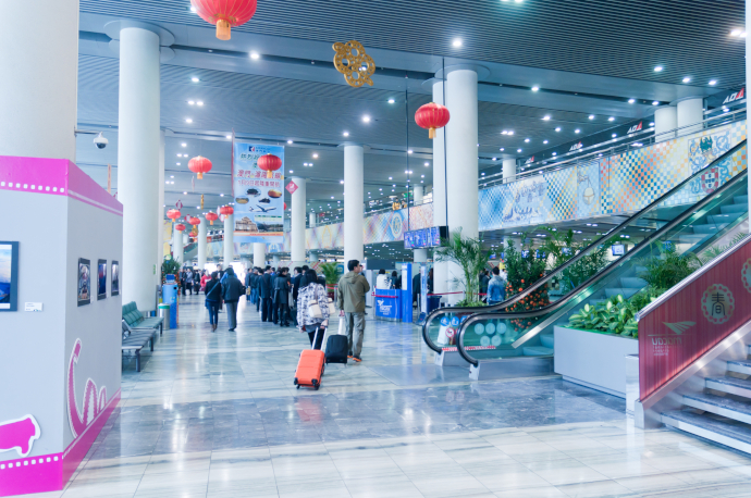 Macau Airport has a single passenger terminal.